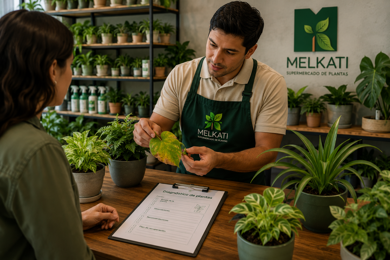 Clínica de plantas Melkati